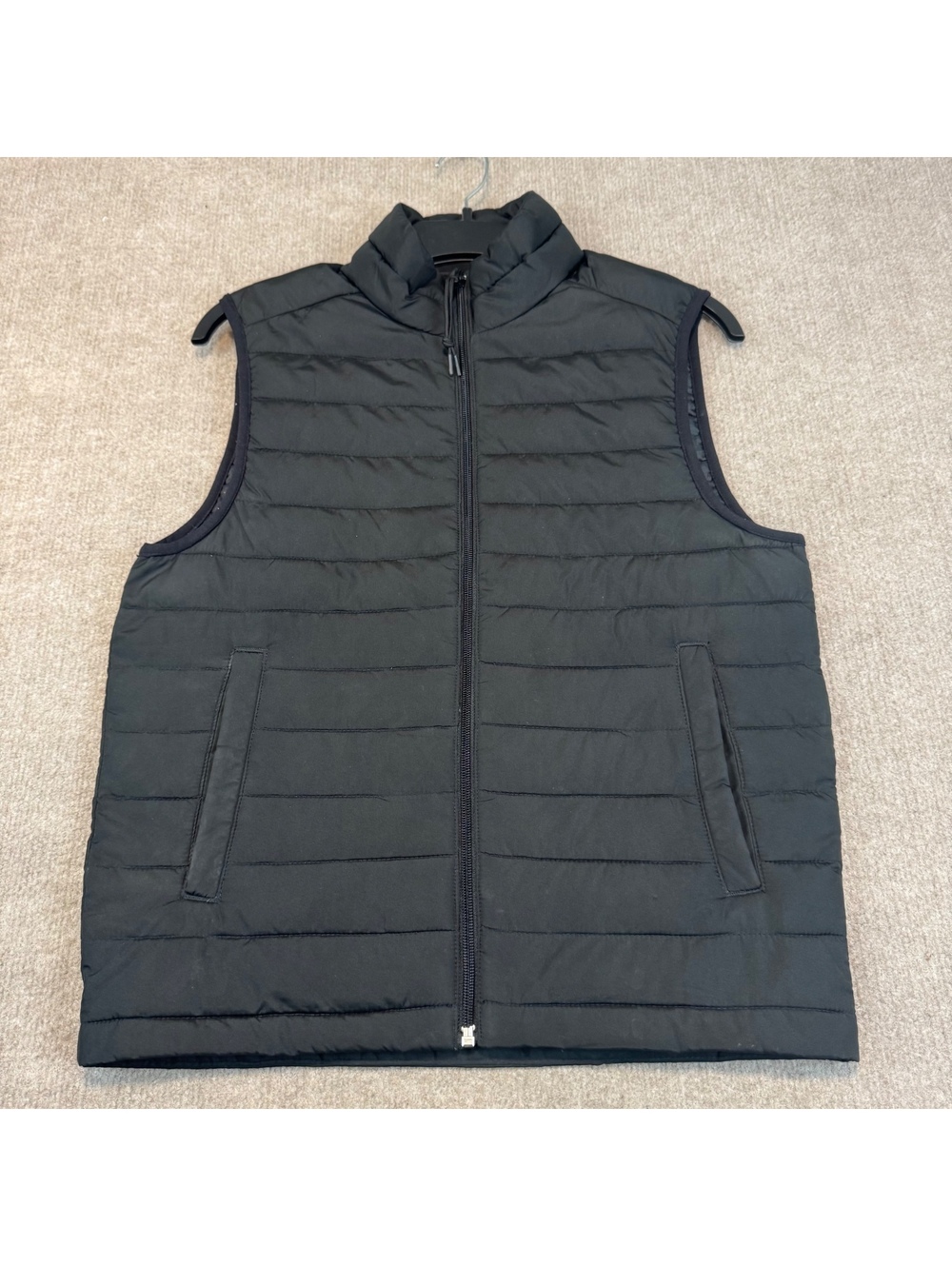 Aeropostale Remixed Down Black Puffer Vest Womens XS Gorpcore Preppy Jacket